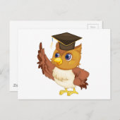 Wise owl briefkaart (Voorkant / Achterkant)