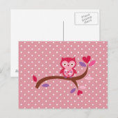 Wise Owl Briefkaart (Voorkant / Achterkant)