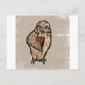 Wise Owl Briefkaart (Voorkant)