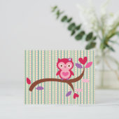 Wise Owl Briefkaart (Staand voorkant)