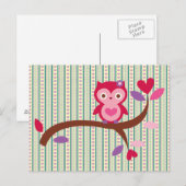 Wise Owl Briefkaart (Voorkant / Achterkant)