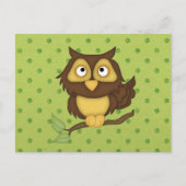 Wise Owl Briefkaart (Voorkant)
