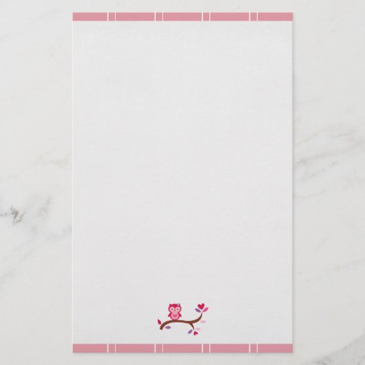 Wise Owl Briefpapier (Voorkant)