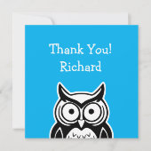 Wise Owl Feestdagenkaart (Voorkant)