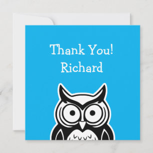 Wise Owl Feestdagenkaart