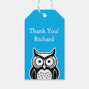 Wise Owl Gift Labels Cadeaulabel