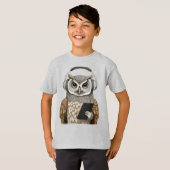 Wise Owl Kind T-shirt (Voorkant volledig)