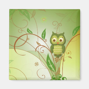Wise Owl Magneet