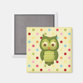 Wise Owl Magneet (Voorkant / Achterkant)