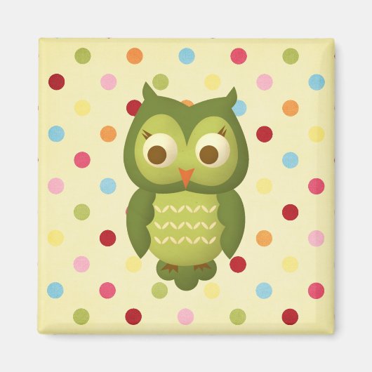 Wise Owl Magneet (Voorkant)