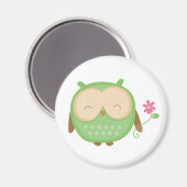 Wise Owl Magneet (Voorkant / Achterkant)