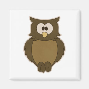 Wise Owl Magneet