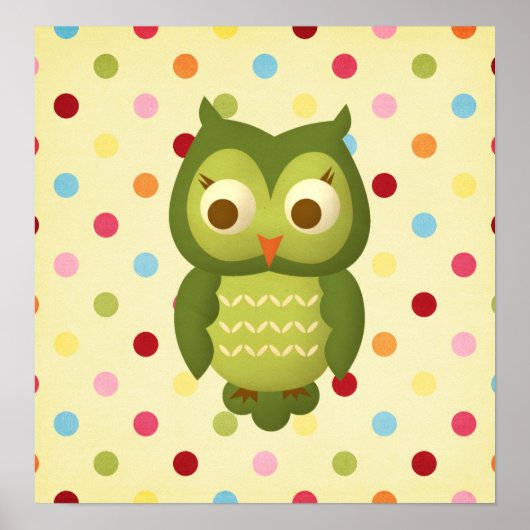Wise Owl Poster (Voorkant)