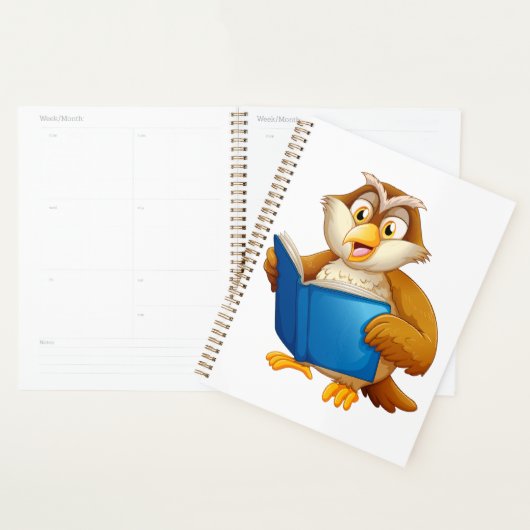 Wise Owl Reading Book Planner (Display)