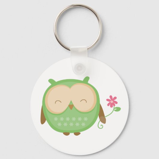 Wise Owl Sleutelhanger (Voorkant)