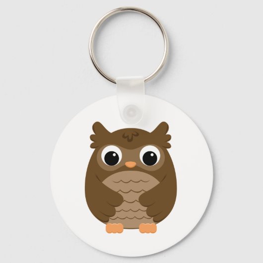 Wise Owl Sleutelhanger (Voorkant)