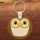 Wise owl-sleutelketen sleutelhanger (Voorkant)