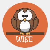 Wise Owl Teacher Grading Stickers (Voorkant)