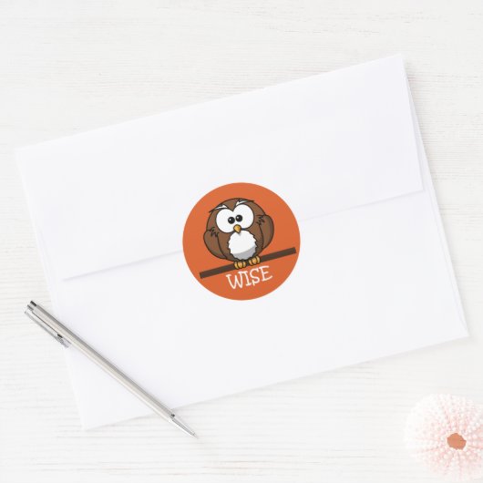 Wise Owl Teacher Grading Stickers (Envelop)