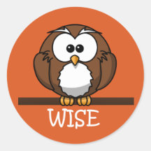 Wise Owl Teacher Grading Stickers