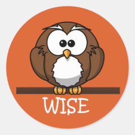 Wise Owl Teacher Grading Stickers