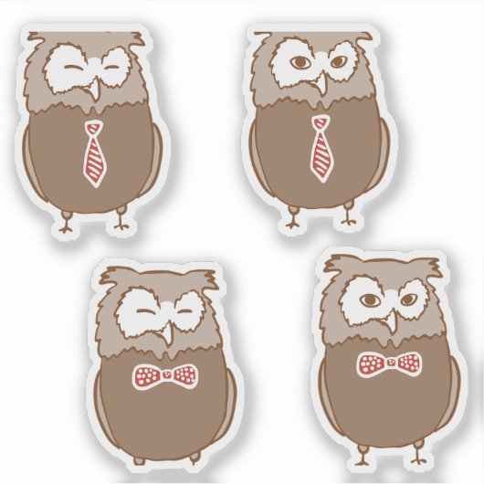 Wise Owl Teacher Sticker (Voorkant)