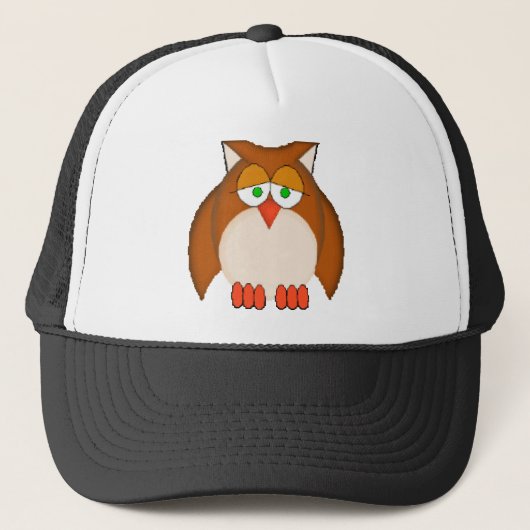 Wise Owl Trucker Pet (Voorkant)