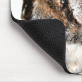 Wise Owl wachtend op Muisplezier Muismat (Hoek)