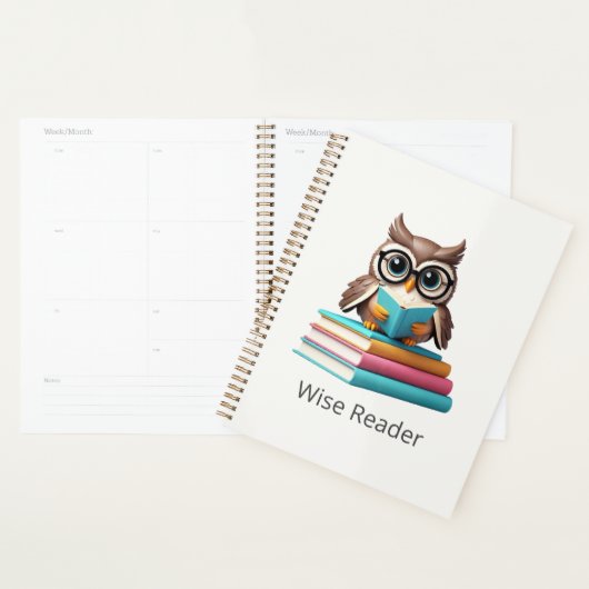 Wise Reader Owl Kinder Tijdschrift Notitieboek (Display)