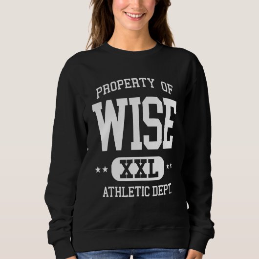 Wise Retro Athletic Property Dept Trui (Voorkant)