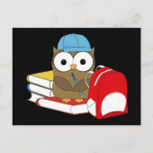 Wise School Owl Briefkaart (Voorkant)