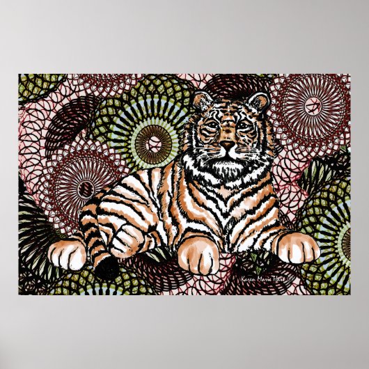 Wise Tiger Poster (Voorkant)