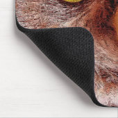 Wise Uil Wildlife Art Dierenliefhebbers Mousepad Muismat (Hoek)