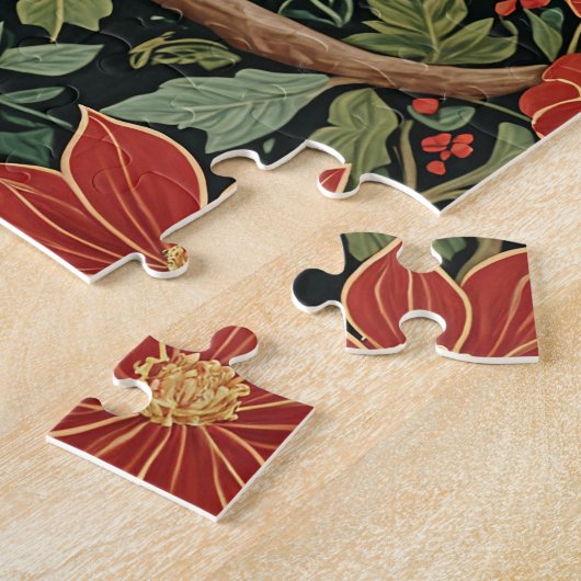 Wise Winter Watcher Legpuzzel (Zijkant)