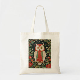 Wise Winter Watcher Tote Bag