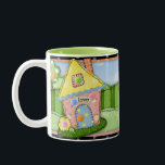 "Wise Woman" Mok met twee tonen<br><div class="desc">Een wijze vrouw bouwt haar huis. Spreuken 14:1 Deze tweetonige mok is voorzien van originele digitale kunstwerken van een lief huisje van Becky Schultea, gedaan in een "appliqued fabric" stijl, compleet met "ric rac" en "buttons" - schattig! Het beste van alles is dat het kleurrijke kunstwerk vergezeld gaat van een...</div>