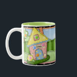 "Wise Woman" Mok met twee tonen<br><div class="desc">Een wijze vrouw bouwt haar huis. Spreuken 14:1 Deze tweetonige mok is voorzien van originele digitale kunstwerken van een lief huisje van Becky Schultea, gedaan in een "appliqued fabric" stijl, compleet met "ric rac" en "buttons" - schattig! Het beste van alles is dat het kleurrijke kunstwerk vergezeld gaat van een...</div>