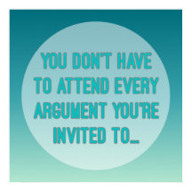 Wise Words Blauwgroen and Turquoise Typography Quo