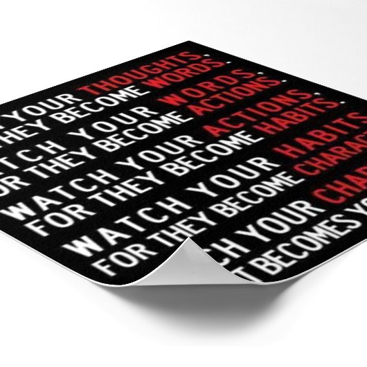 Wise Words Poster (Hoek)