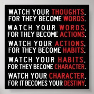 Wise Words Poster