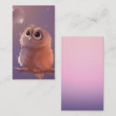 Wise Young Owl Visitekaartje (Voorkant / Achterkant)