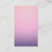 Wise Young Owl Visitekaartje (Achterkant)