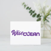 WiseClean - Briefkaart (Staand voorkant)