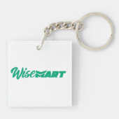 WiseClean - Sleutelhanger (Achterkant)