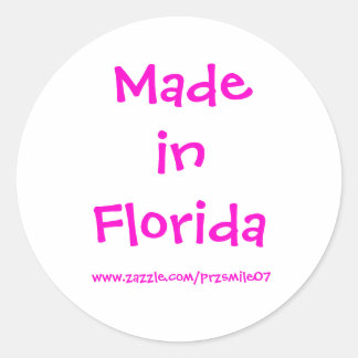 Wisecracking Baby Ronde Sticker