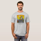 Wiseman Sigaar Humor Tee Shirt (Voorkant volledig)
