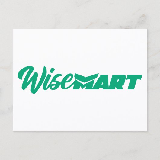 WiseMart - Briefkaart (Voorkant)