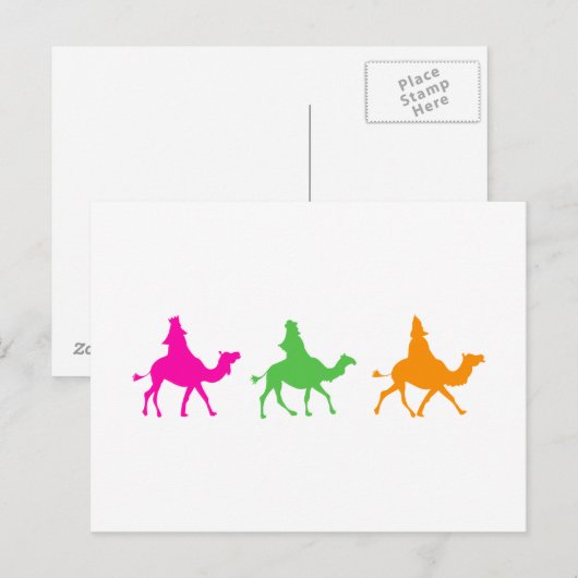 Wisemen Briefkaart (Voorkant / Achterkant)