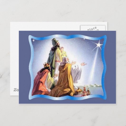Wisemen, Magi Briefkaart (Voorkant / Achterkant)