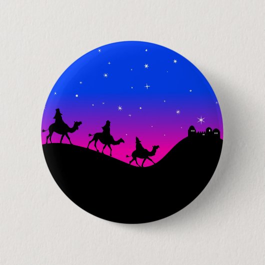 Wisemen Ronde Button 5,7 Cm (Voorkant)